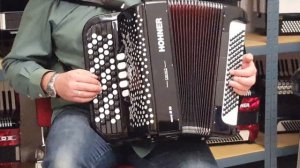 Klangprobe Akkordeon Hohner Nova III 96 C Griff