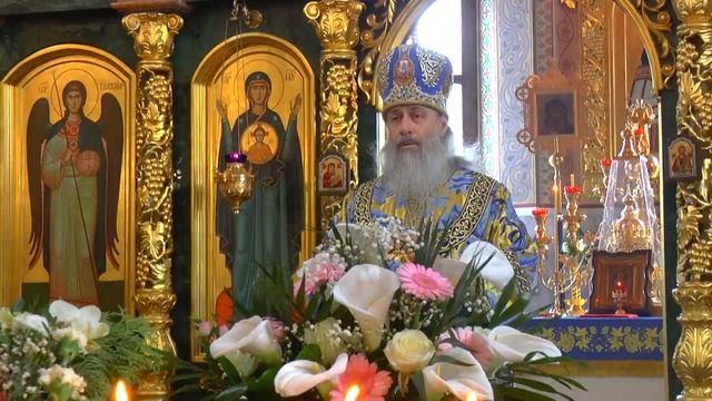 Проповедь митр. Арсения в праздник Благовещения 07.04.2021 г.