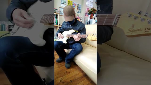Shigeo Hendrix Sound Check for my Fender Japan squire sst-30 E serial смотреть онлайн