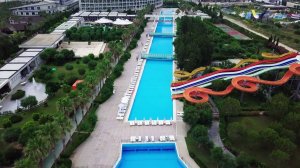 Полет над отелем Crystal Centro Resort 5* (ext Kervansaray Hotel Kundu 5*), Анталья, Турция
