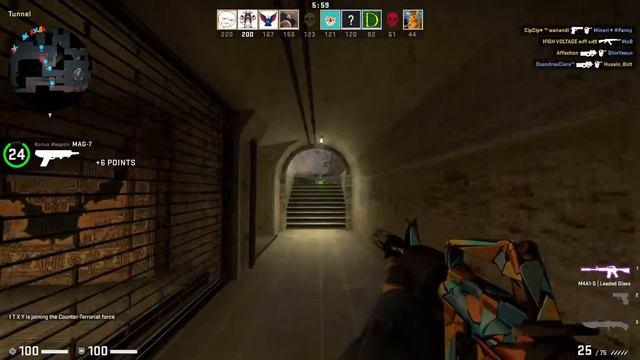 M4A1-S | Leaded Glass (Battle Scarred BS) Showcase + Deathmatch Gameplay