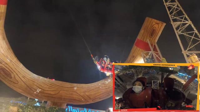 Qatar Diaries: 60 Mtr Super SlingShot flung at Angrybirds World, Doha Festival City| Jashu & Joshit смотреть онлайн