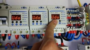 Настройка реле напряжения Новатек РН-260t