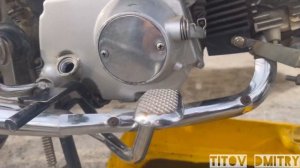Китаец который не ломается, Замена масла Irbis Virago 110 (Alpha )