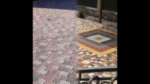 Варианты укладки тротуарной плитки "СТАРЫЙ ГОРОД"