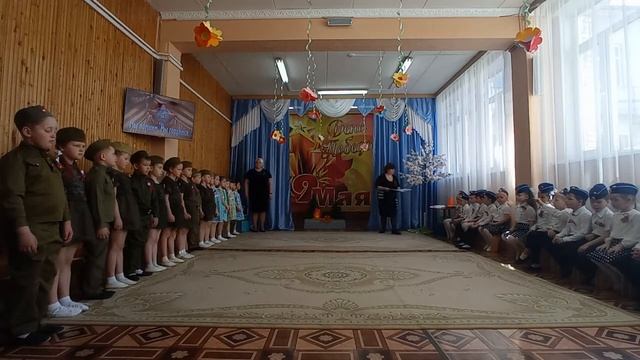 Песня "Памяти павших". Подготовительная группа
