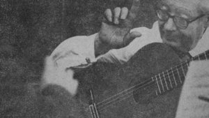 Andrés Segovia - Bourrée BWV 1002 (J. S. Bach)