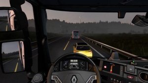 Renault T Rigid Chassis An early morning drive - Euro Truck Simulator 2