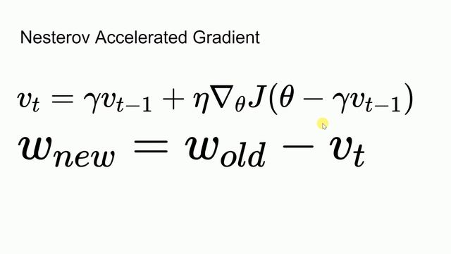 Nesterov's Accelerated Gradient смотреть онлайн