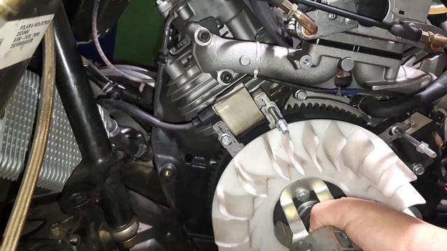 Лифан 2v80f -A проверка опереженя зажигания.