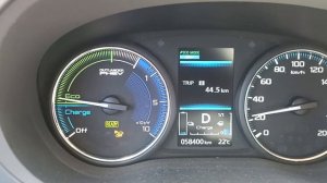 Mitsubishi Outlander PHEV 2018 года. Пробег на электричестве.