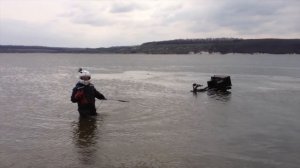 Утопили гризла. Yamaha Grizzly 700  drown