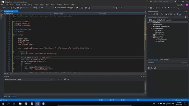 MySQL Installation and Setup for C++ Development on Visual Studio смотреть онлайн