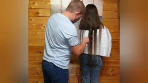 Отрезал жене лишнее)