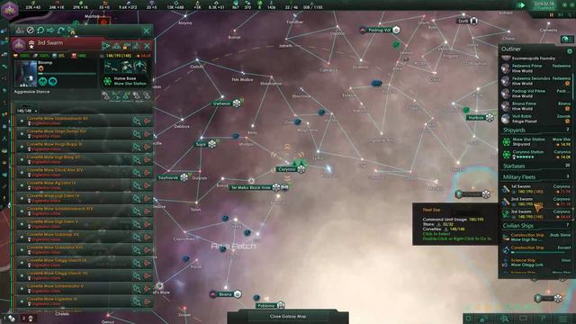 Stellaris / EP 19 - The Fallen Must Fall Again / Devouring Swarm смотреть онлайн