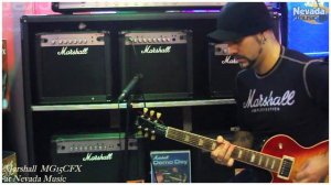 Marshall MG15CFX Amp Demo With Chris George