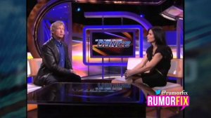 Extra's Lauren Sanchez & Nigel Lythgoe