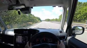【Test Drive】2021 TOYOTA ROOMY Custom 1.0L 4WD - POV Drive