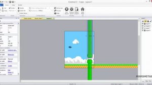 Как сделать игру Flappy Bird 4 часть