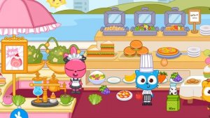 New food cooking and management game from Papo World - Papo Town Restaurant