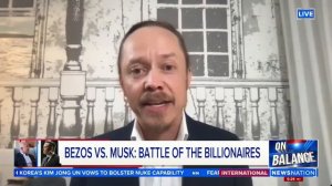 Elon Musk vs Jeff Besoz - Who wins? News Nation asks Guest Brock Pierce