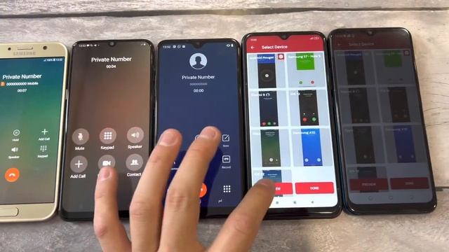 Fake Call Same time my phones Samsung Galaxy