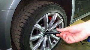 Правильная замена колёс с секретками