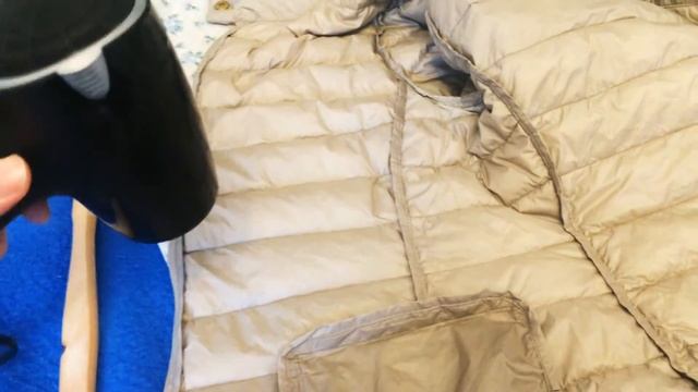 Как выправить пух в куртке смотреть онлайн