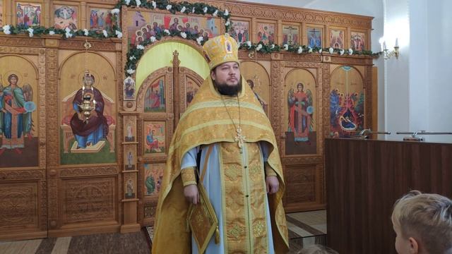 Проповедь Протоиерея Отца Николая на освящение Храма Рождества Христова, 15.12.19 смотреть онлайн