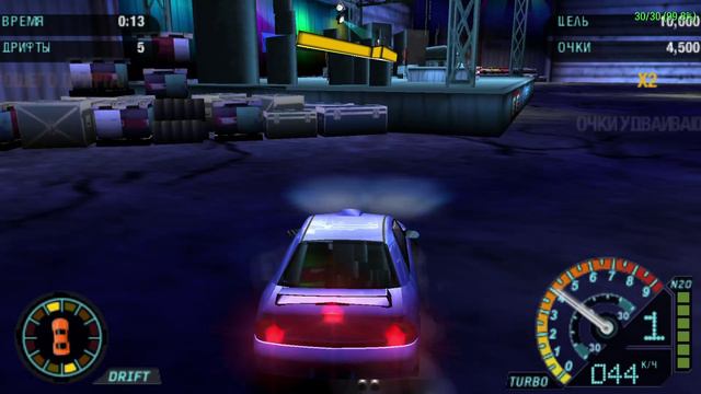 Need For Speed™ Underground Rivals PSP Часть 2 Атака Дрифтом