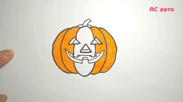 Как нарисовать хэллоуин / how to draw a halloween / рисунки для срисовки