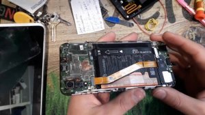 Honor play разбор обзор замена дисплея разбит дисплей как поменять экран huawei