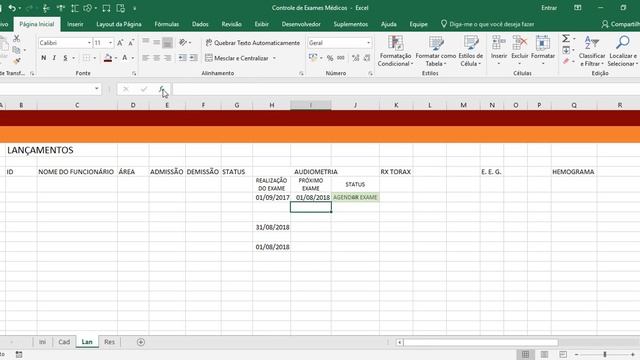 Excel #32 - Função SE, Função OU e Função LIN - Controle de Exames Médicos смотреть онлайн