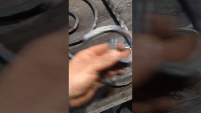 Кованый Козырек над входной дверью. Сборка. смотреть онлайн