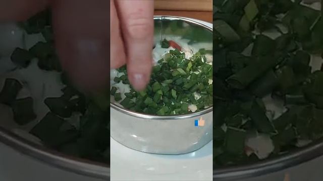 Салатик из крабовых палочек