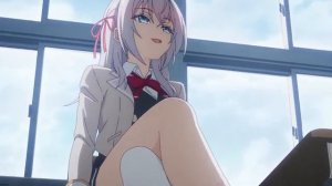 Аля иногда кокетничает со мной по-русски.🌸 Русский трейлер (2024) Аниме