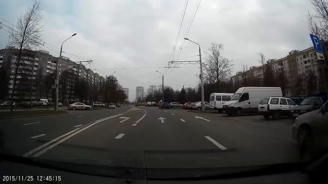 Едем по маршрутам ГАИ в Минске  с инструктором Антоном Тимаховичем