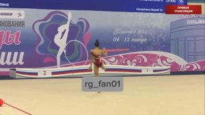 Кира Яблочникова, обруч-35,5, Надежды России 2023