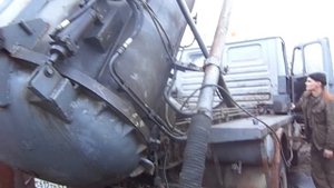 Проверка илососа КО-510 на шасси Зил-433362