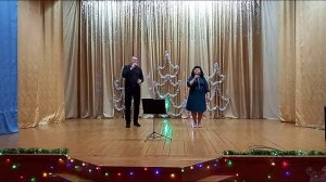 Песня "Снег летит"  исполняют Павел Дорогин и Олеся Муленок