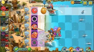 Red ball 4 & Plant vs Zombie 2 - Big Wave Beach Final Boss Fight!