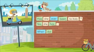 Go Getter 4 Unit 4.3 Get Grammar! – Fluffy's been to Japan!