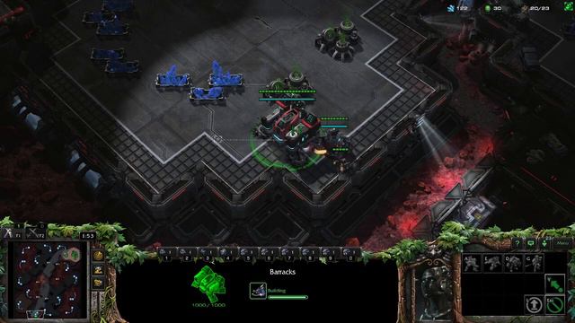 Another Terran VS Terran TVT Starcraft 2 Mech Build easy build for diamond level TVT смотреть онлайн