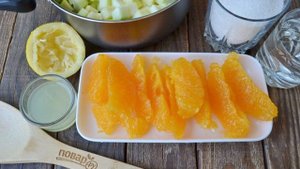 Варенье из кабачков с апельсином и лимоном