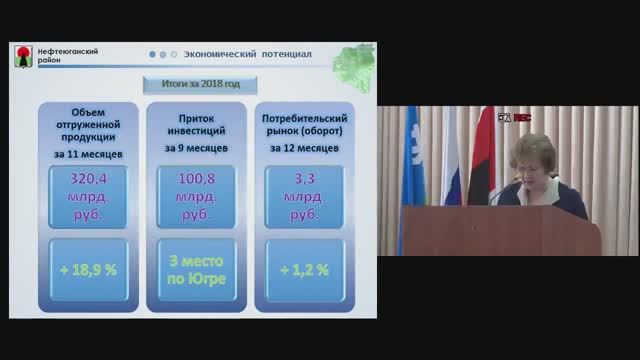 Отчет главы Нефтеюганского района за 2018 год - 14.02.2019