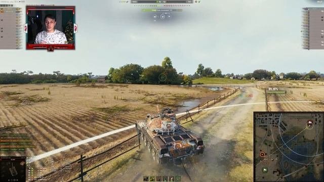 ГАЙД ОБЗОР AMX 30, Лучший СТ по ДПМ на 9 уровне , АМХ 30 ГАЙД #wot #миртанков #вот #ворлдофтанкс