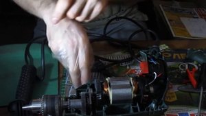 Ремонт замена щеткодержатель дрель ударная bosch psb 450 re