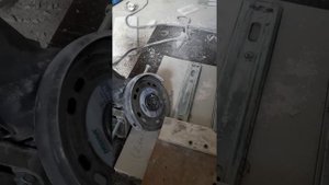 Станок для резки плитки 45. Из хлама.