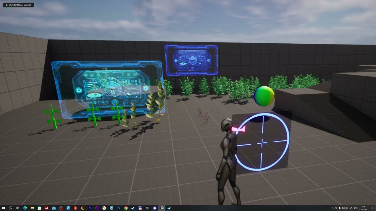 UE 5, условный тепловизор смотреть онлайн