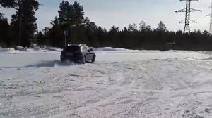Инфинити ЕХ35. Зимний дрифт.